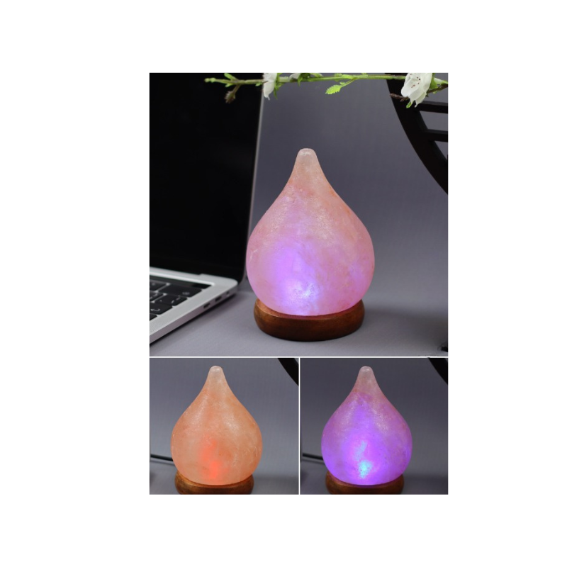 Water Droplets Shaped Himalayan Salt Lamp