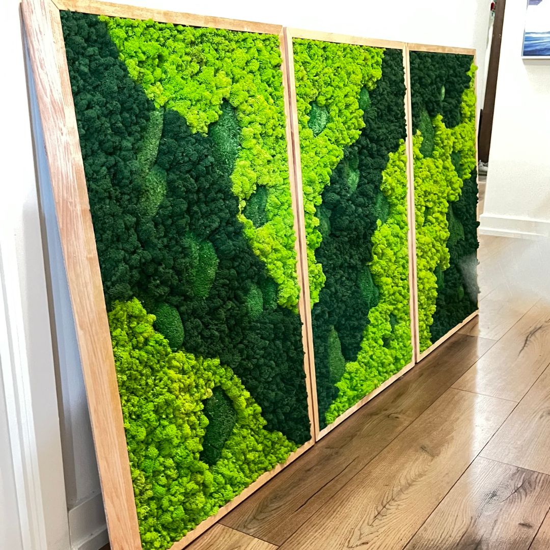 Rivers & Islands Moss Art