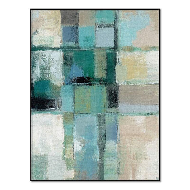 Teal of Art  Stretched Canvas