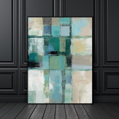 Teal of Art  Stretched Canvas