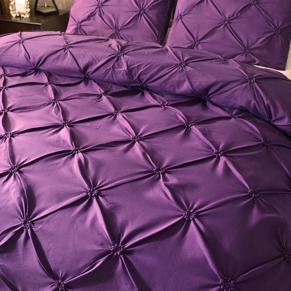 Pinch Pleat Duvet Cover Set