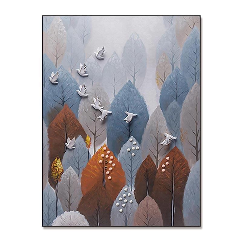 Enchanted Forest Stretched Canvas