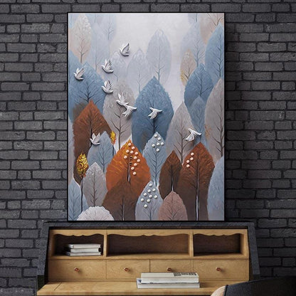 Enchanted Forest Stretched Canvas