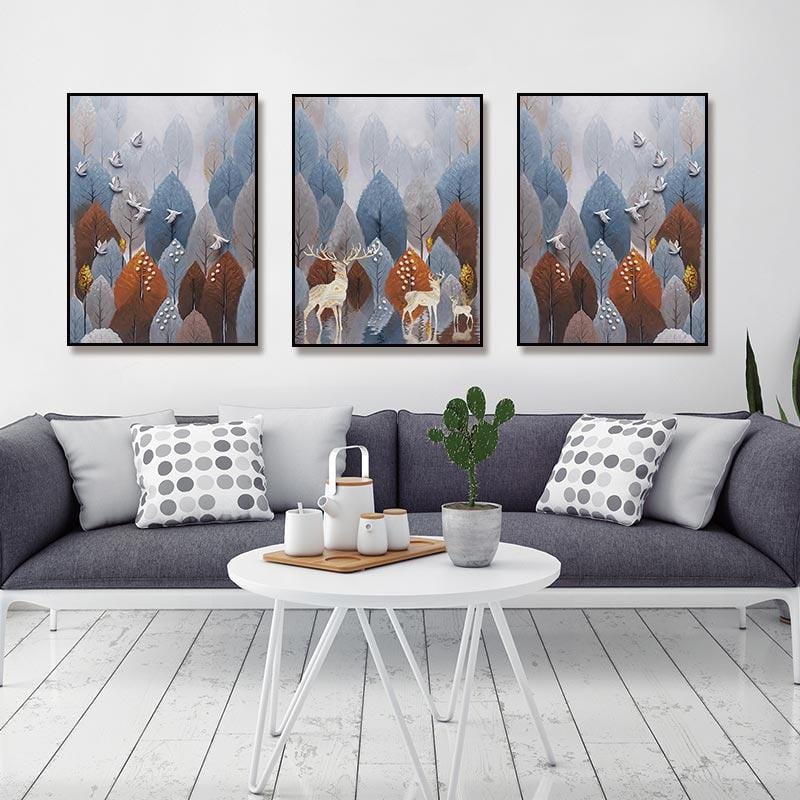 Enchanted Forest Stretched Canvas