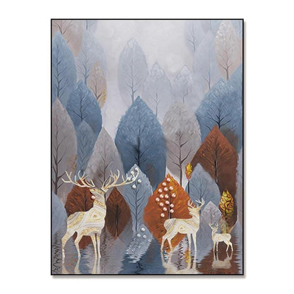 Enchanted Forest Stretched Canvas