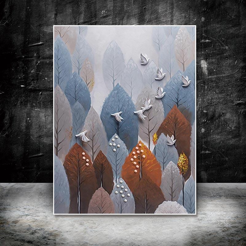 Enchanted Forest Stretched Canvas