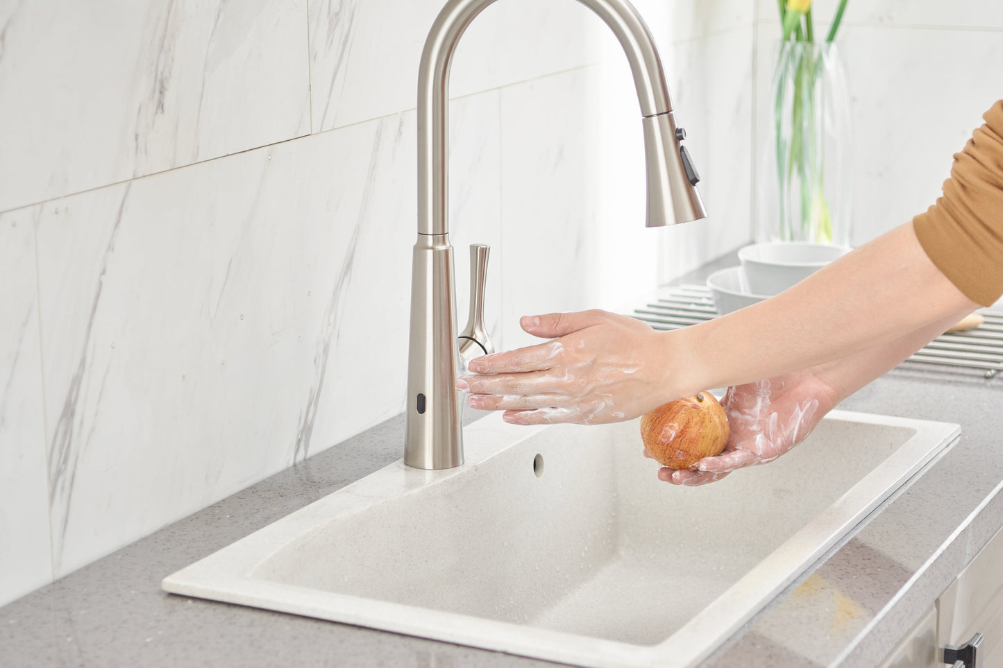 Meringue Sensor Faucet