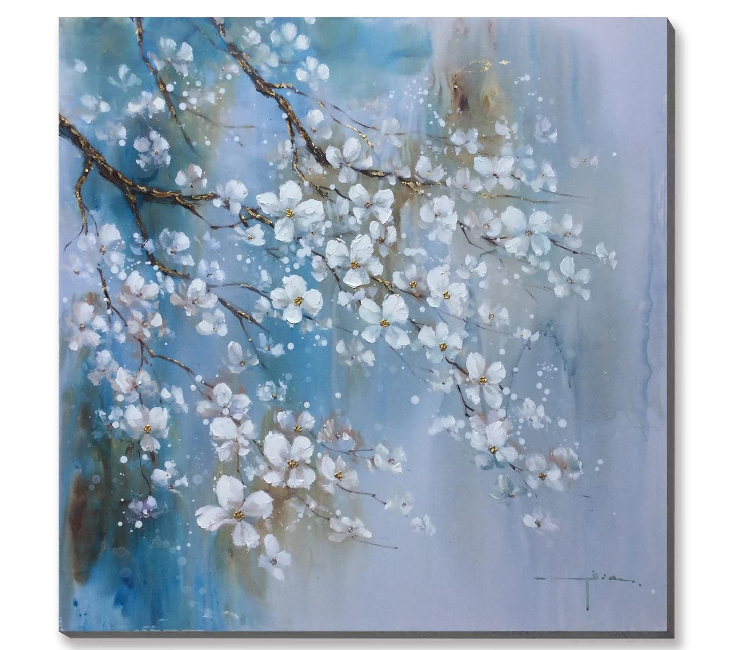 Spring Blossom Oil Painting