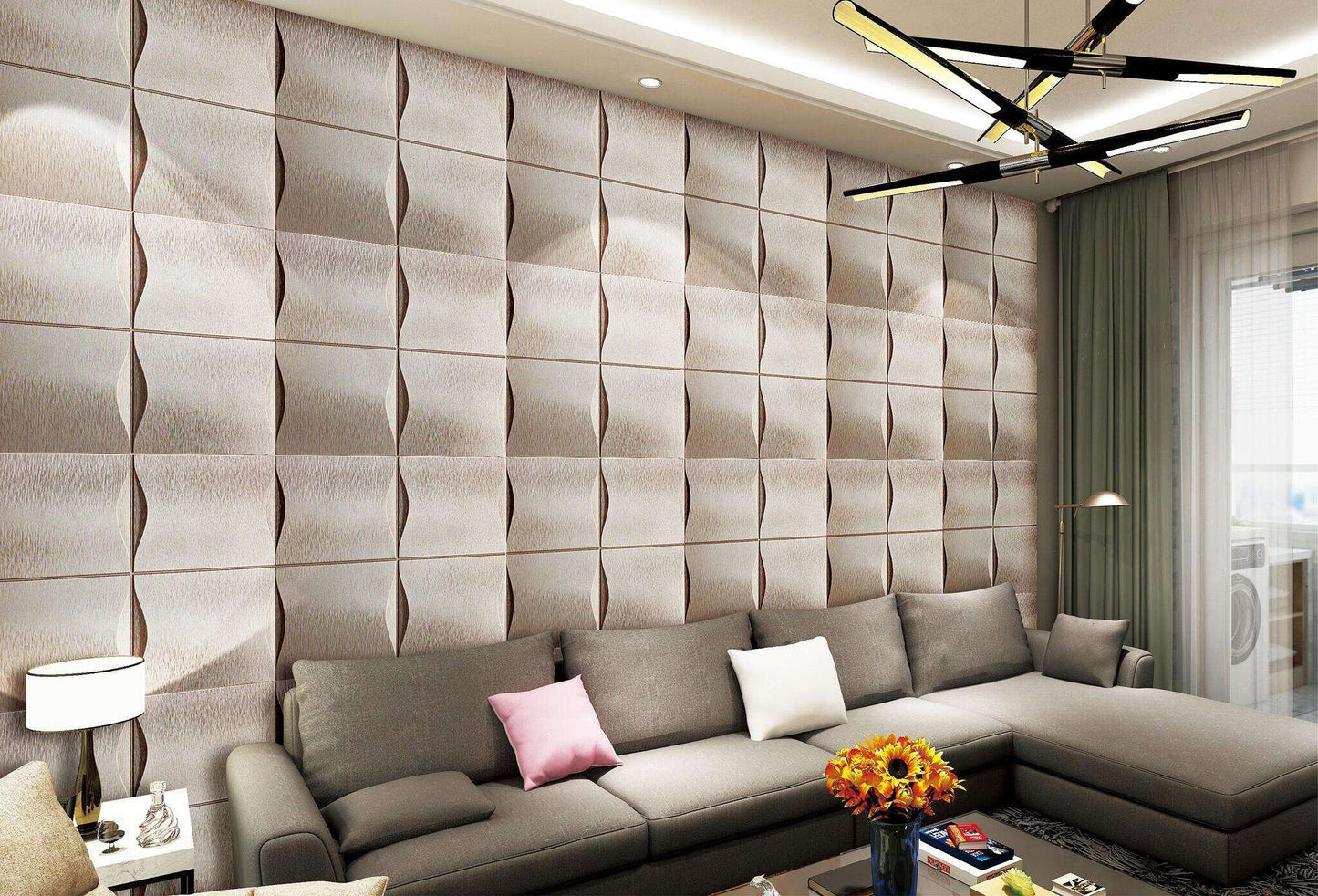 Sahara Square 3D Wall Panel