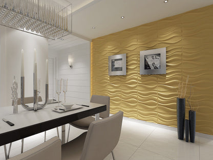 River Square 3D Wall Panel