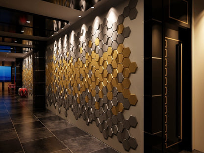 Original Hexagon 3D Wall Panel