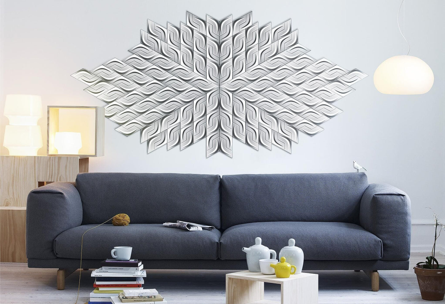 Samurai Geometric 3D Wall Panel