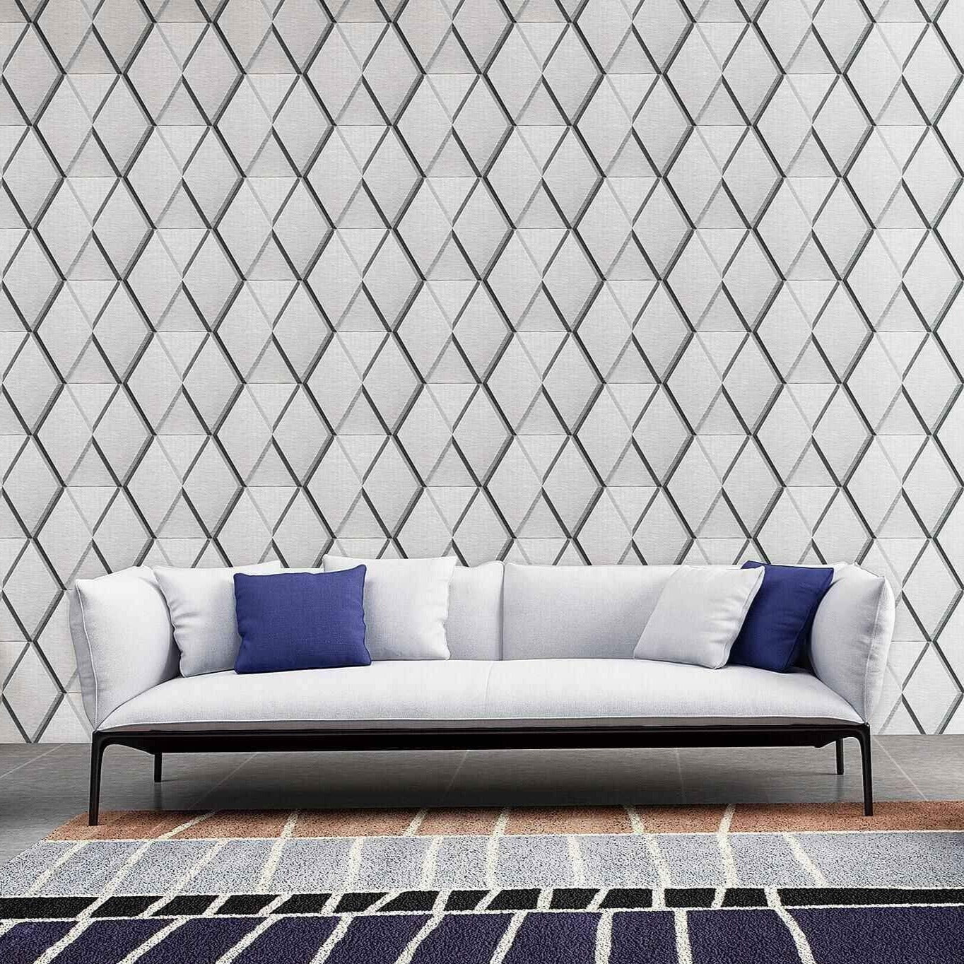 Diamond Tile Hexagon 3D Wall Panel