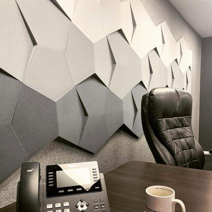 Bowtie Geometric 3D Wall Panel