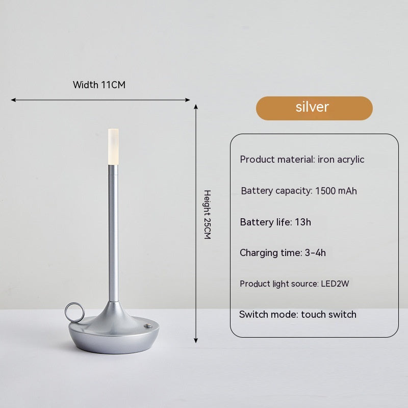 Atmosphere Table Lamp Camping Lantern USB Charging Touch Table Lamp