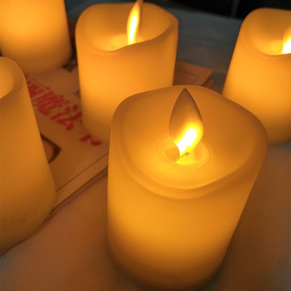 Flameless Block Candles