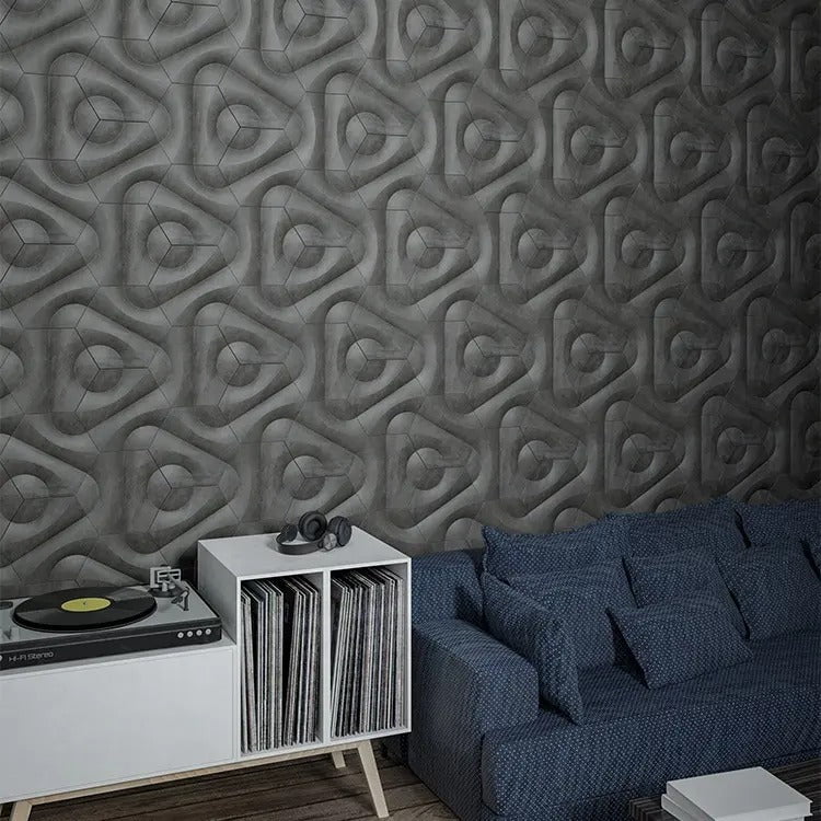 Cosmic Hexad 3D Concrete Wall Panel