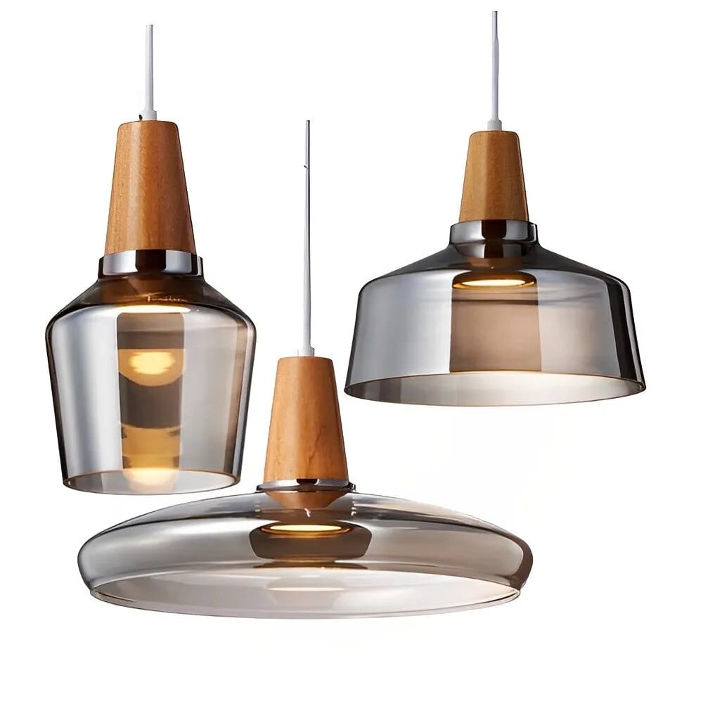 Glasser Drop Light