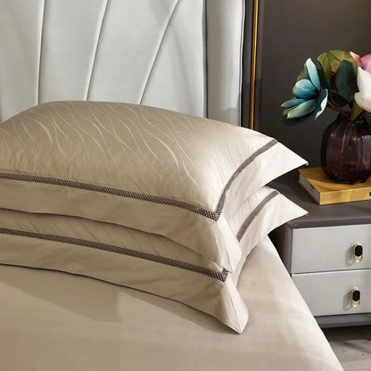 Elegance Gold Duvet Cover Set (Egyptian Cotton)