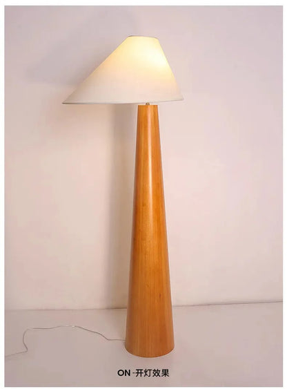 Mushi Wood Floor Lamp