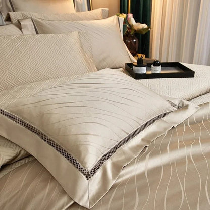 Elegance Gold Duvet Cover Set (Egyptian Cotton)