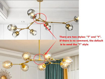 Gaffer Chandelier