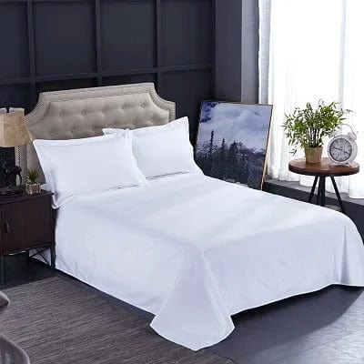 Luxxe White Duvet Cover Set (Egyptian Cotton)