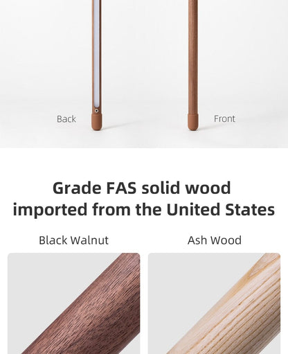 Wood Rod Floor Lamp