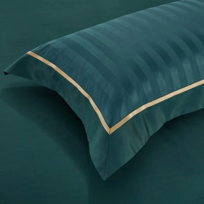 Prestige Emerald Green Duvet Cover Set (Egyptian Cotton)