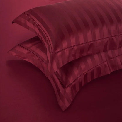 Prestige Wine Duvet Cover Set (Egyptian Cotton)