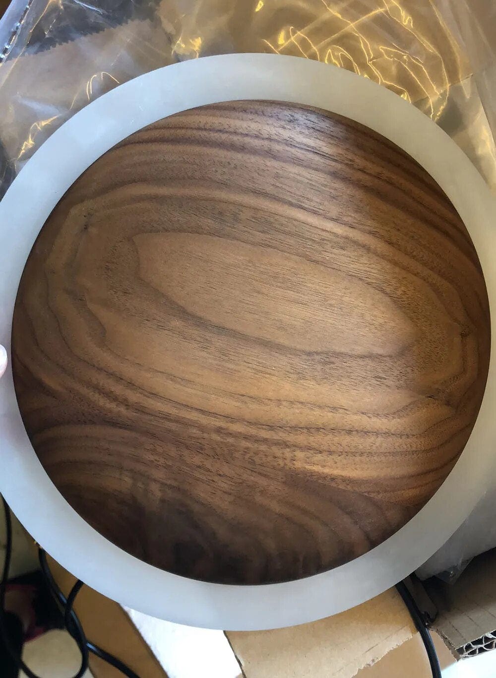 Walnut Wood Light