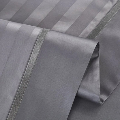 Prestige Grey Duvet Cover Set (Egyptian Cotton)