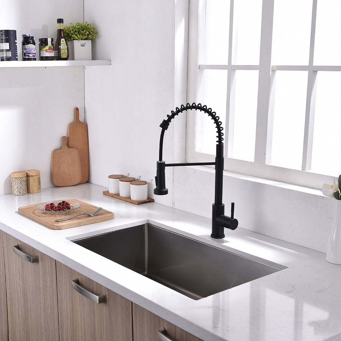 Kraus Black Touchless Sensor Faucet