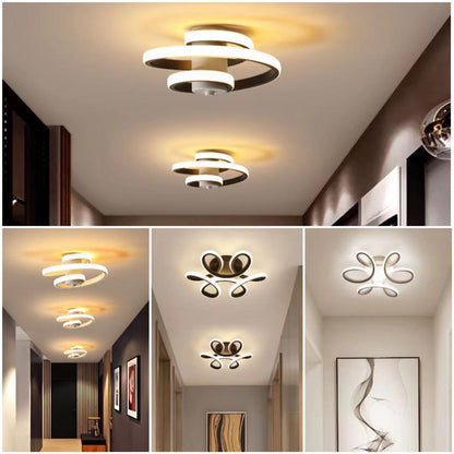 Led Corridor Light Aisle Ceiling Cloakroom Shape Bay Window Creative Personality Entrance