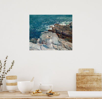 The South Ledges  Appledore  Canvas Posters And Prints, Wall Art Pictures Suitable For Bathroom, Bedroom, Office, Living Room Home Wall Decoration, Unframed.