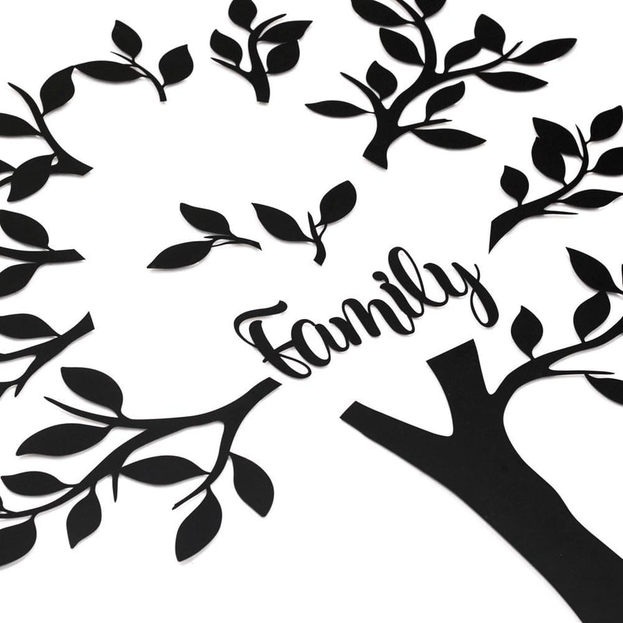 Family Tree Metal Wall Art