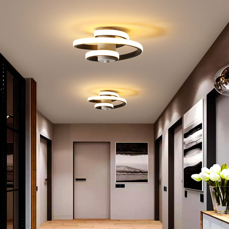 Led Corridor Light Aisle Ceiling Cloakroom Shape Bay Window Creative Personality Entrance