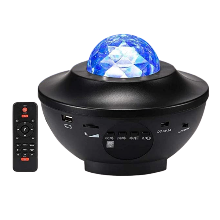 Starry Night Light Galaxy Projector With Bluetooth Speaker