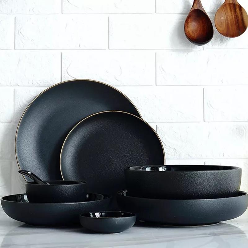 Rigorous Black Dining Set