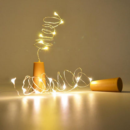 Cork Wine Bottle String Light