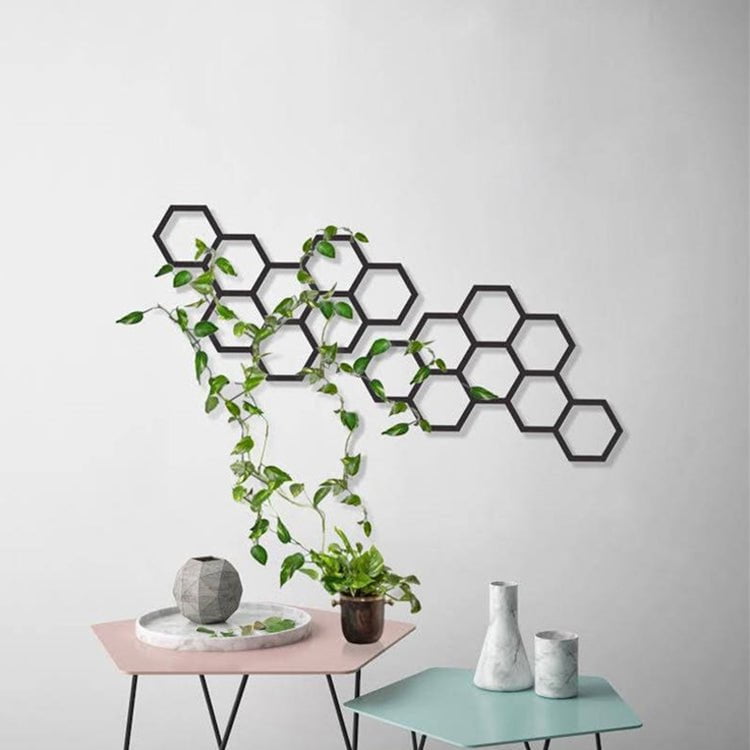 Hexagon Metal Wall Art