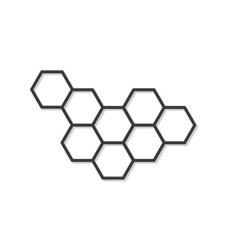 Hexagon Metal Wall Art