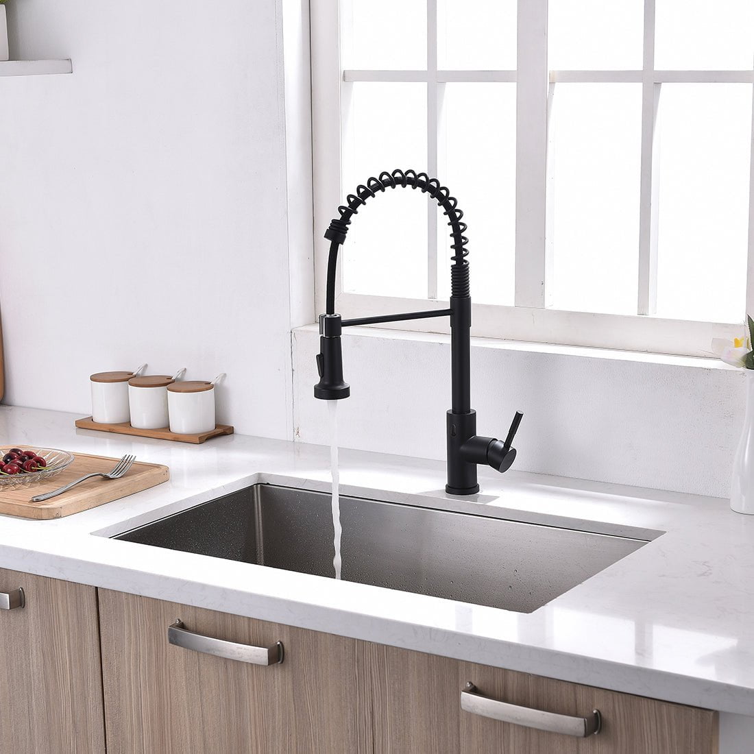 Kraus Black Touchless Sensor Faucet