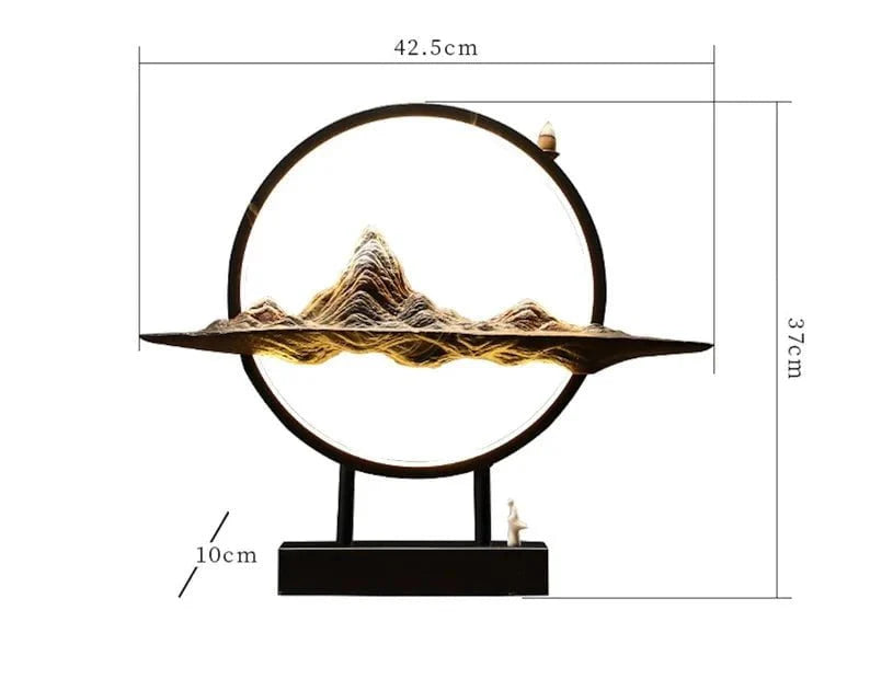 The Vast Land Incense Burner Lamp