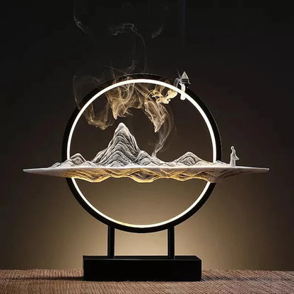 The Vast Land Incense Burner Lamp