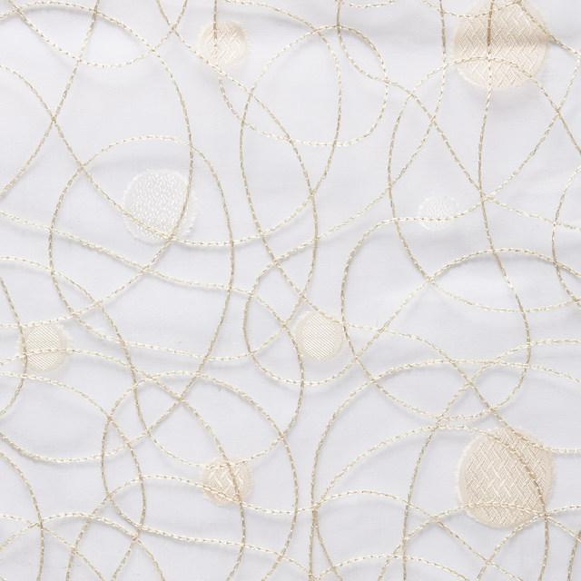 Bird's Nest Beige Sheer Curtain