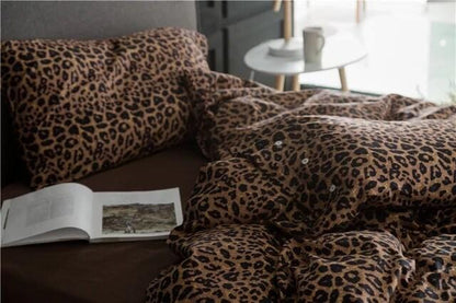 Leo Print Duvet Cover Set (Egyptian Cotton)