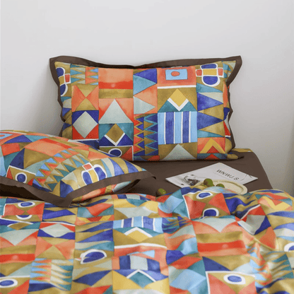 Shapes and Colors Duvet Cover Set (Egyptian Cotton)