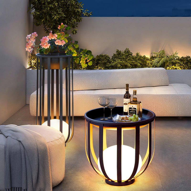 Flower Pot Lamp (Outdoor Solar)