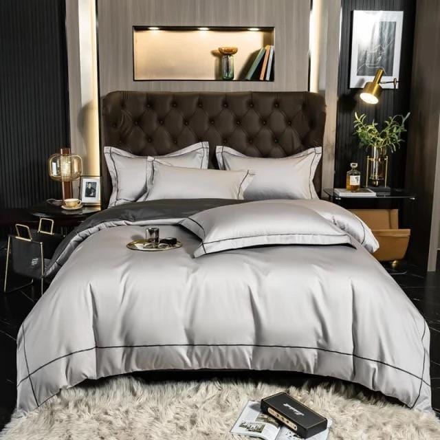 Lisbon Duvet Cover Set (Egyptian Cotton)